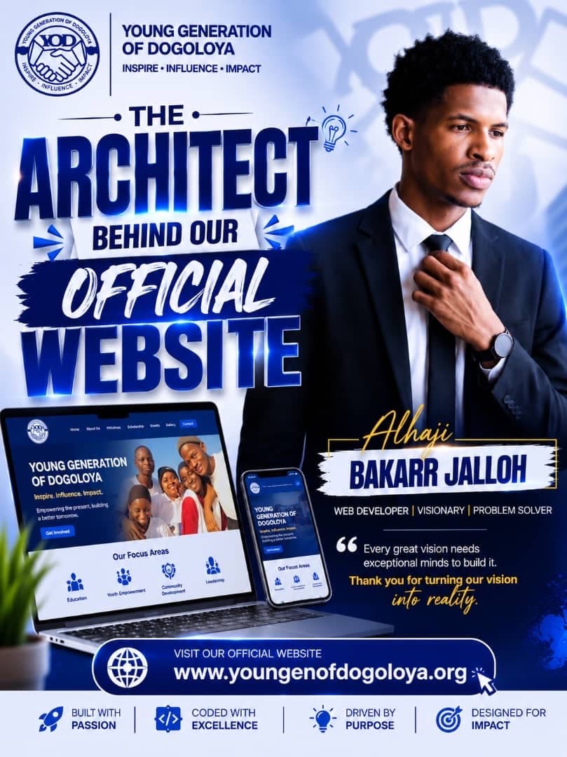 THE ARCHITECT BEHIND OUR WEBSITE